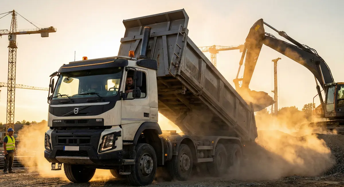 Baustellenverkehr & Kipper